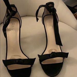 Black Raye Heels